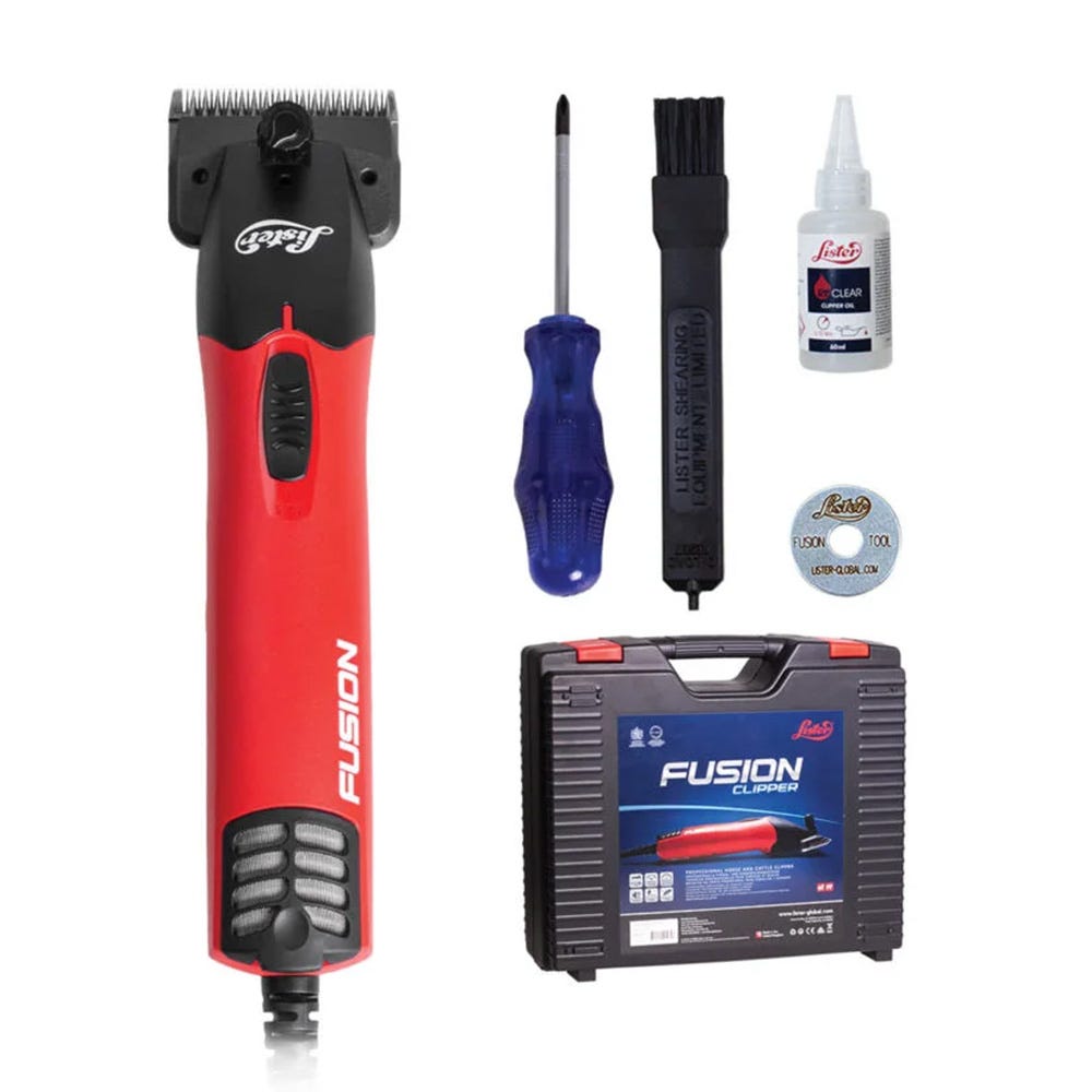 Lister Fusion Clipper - Red