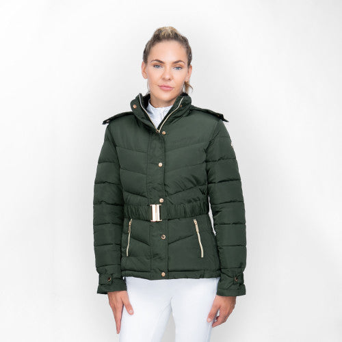 Coldstream Cornhill Quilted Coat Fern Green
