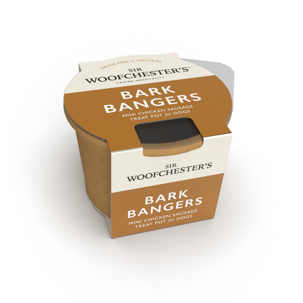 Sir Woofchesters Bark Bangers Treat Pot