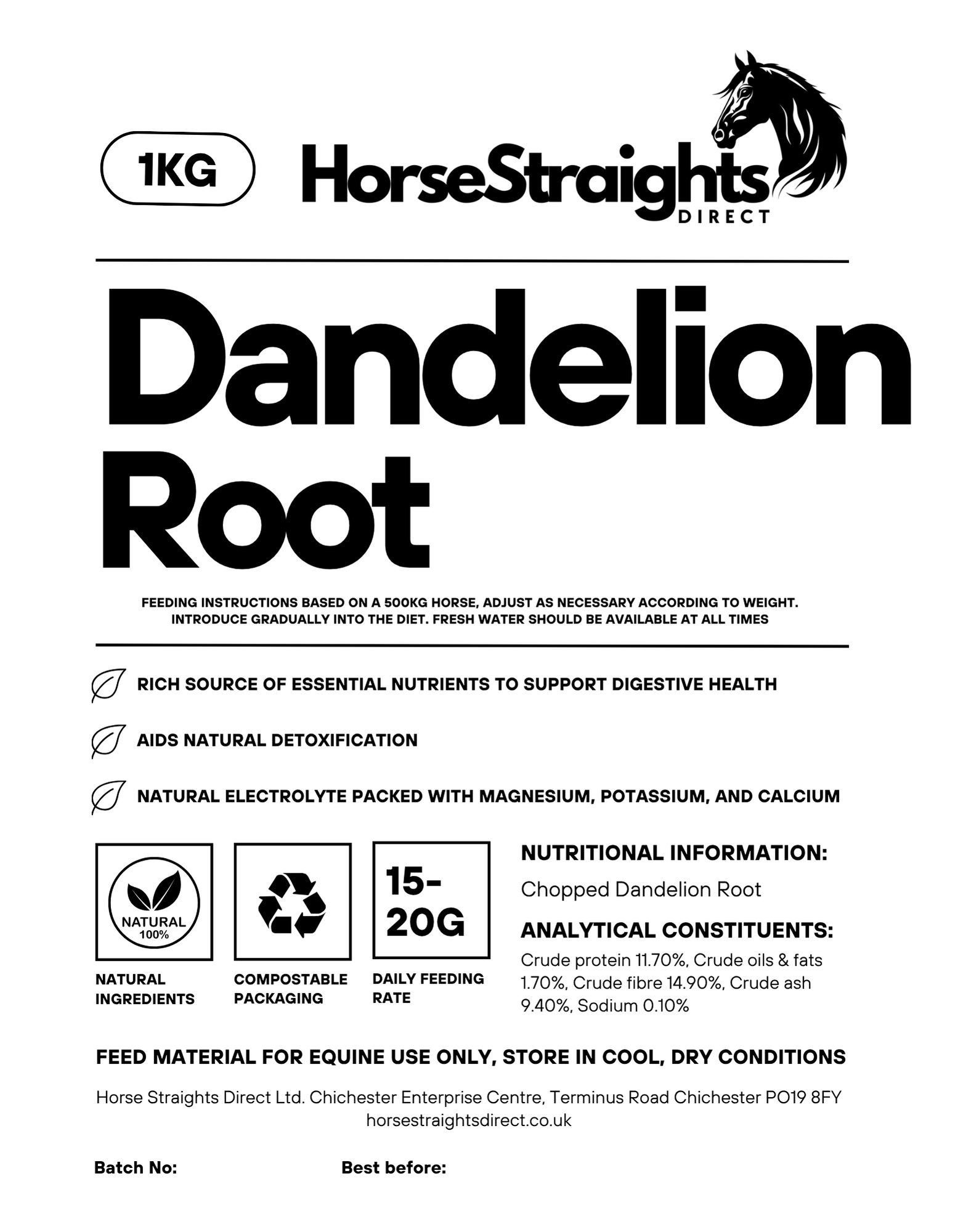 HSD Dandelion Root