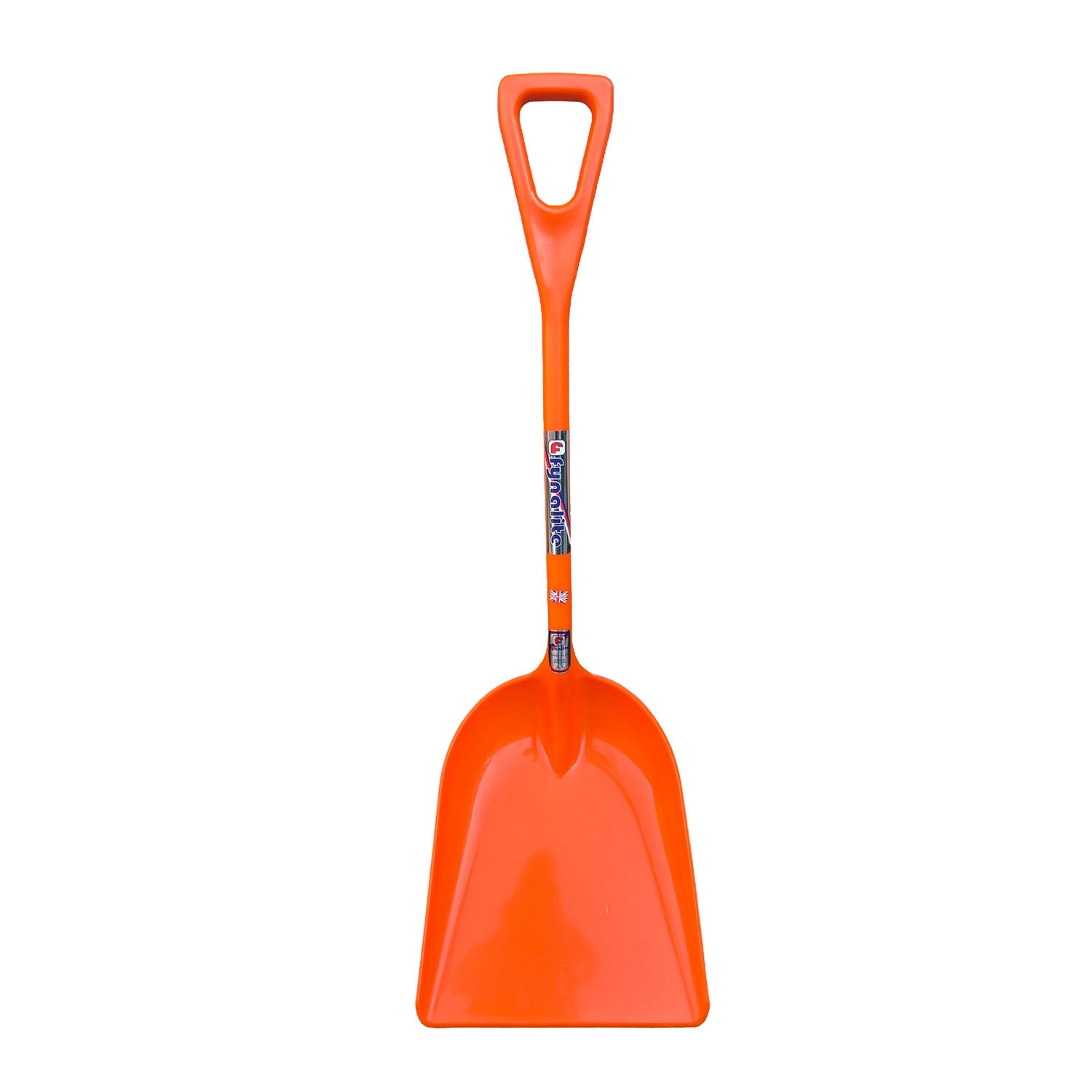 Fynalite One-Piece Yard Shovel Poly Orange Opd