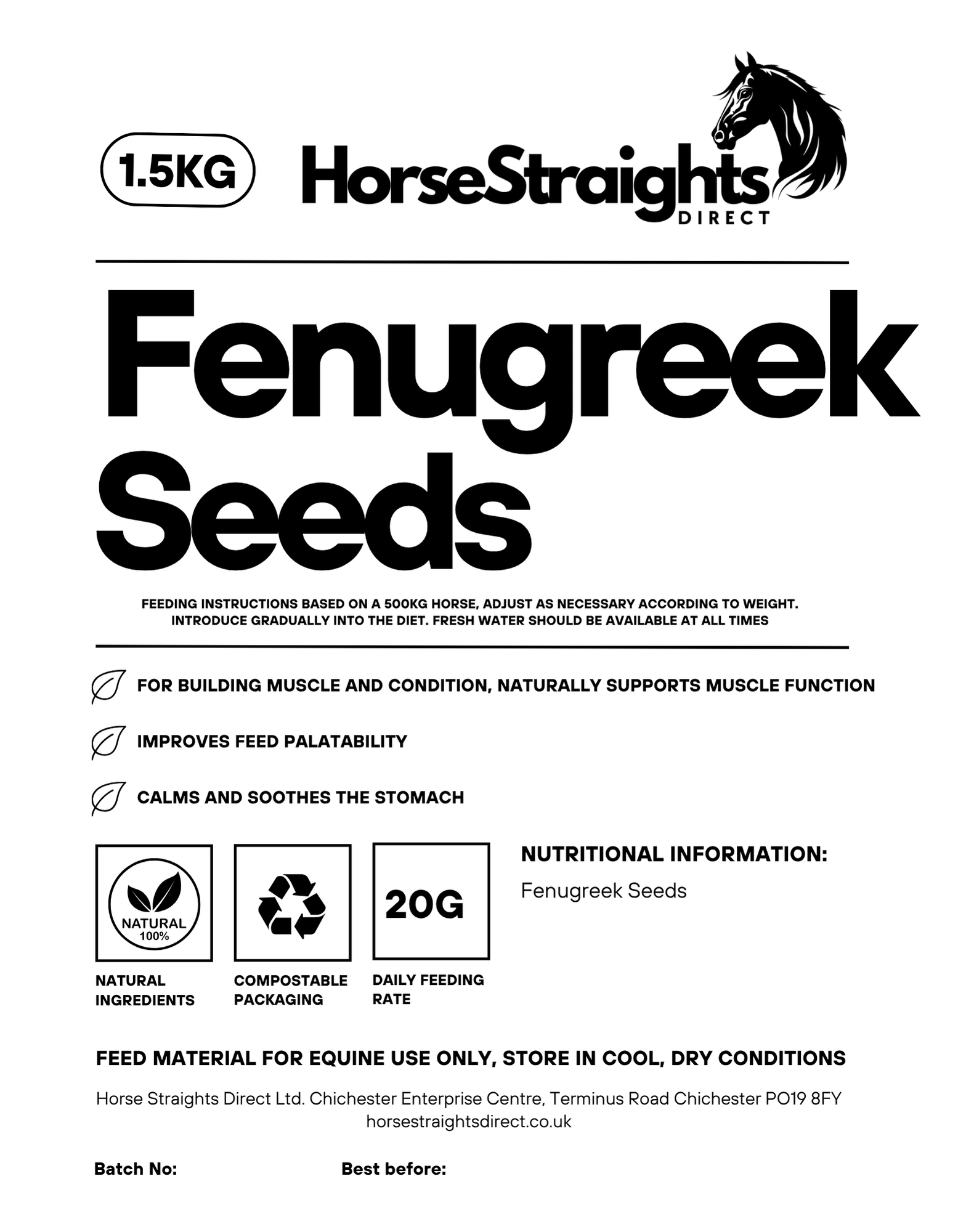 HSD Fenugreek Seeds