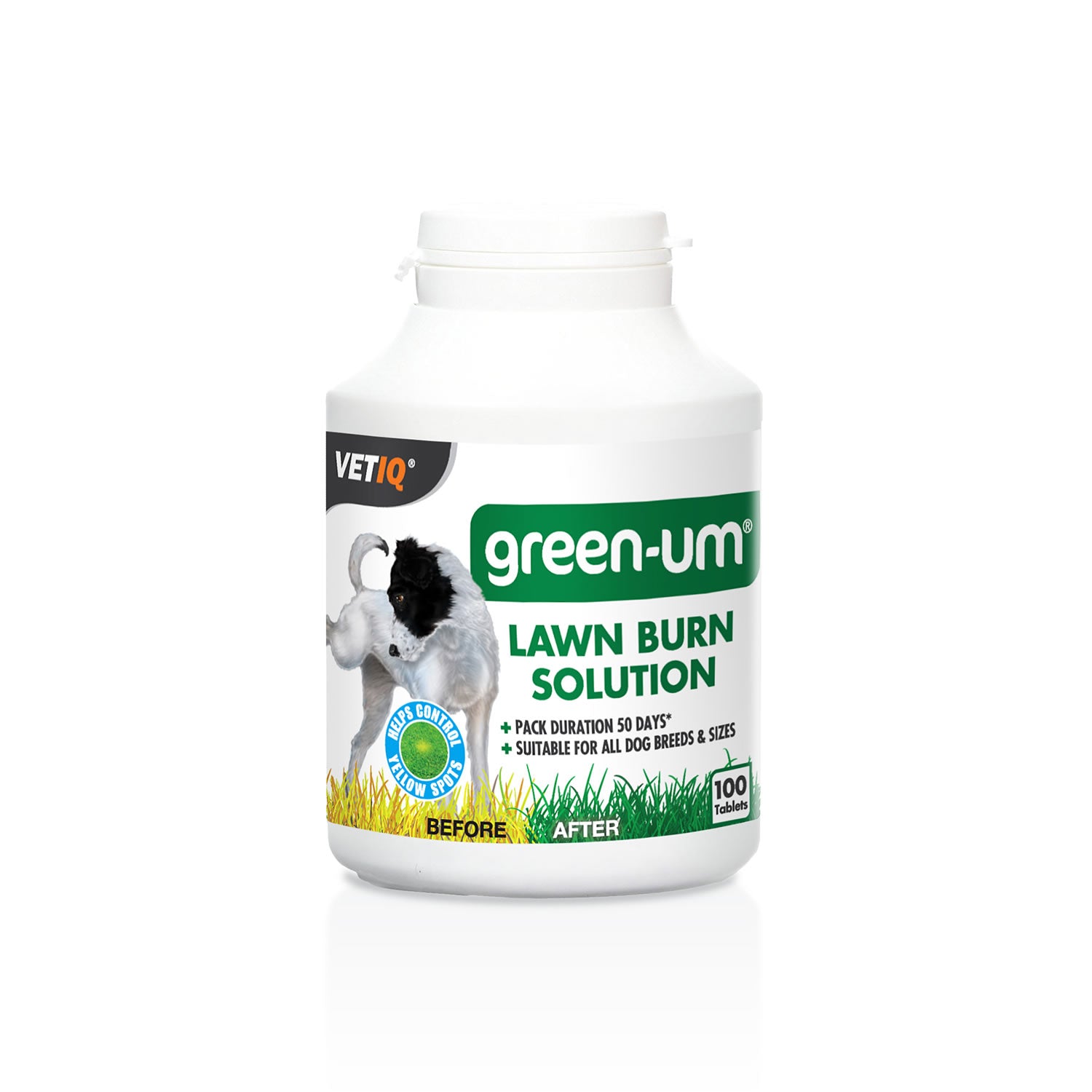 Vetiq Green-Um Lawn Burn Solution Tablets For Dogs