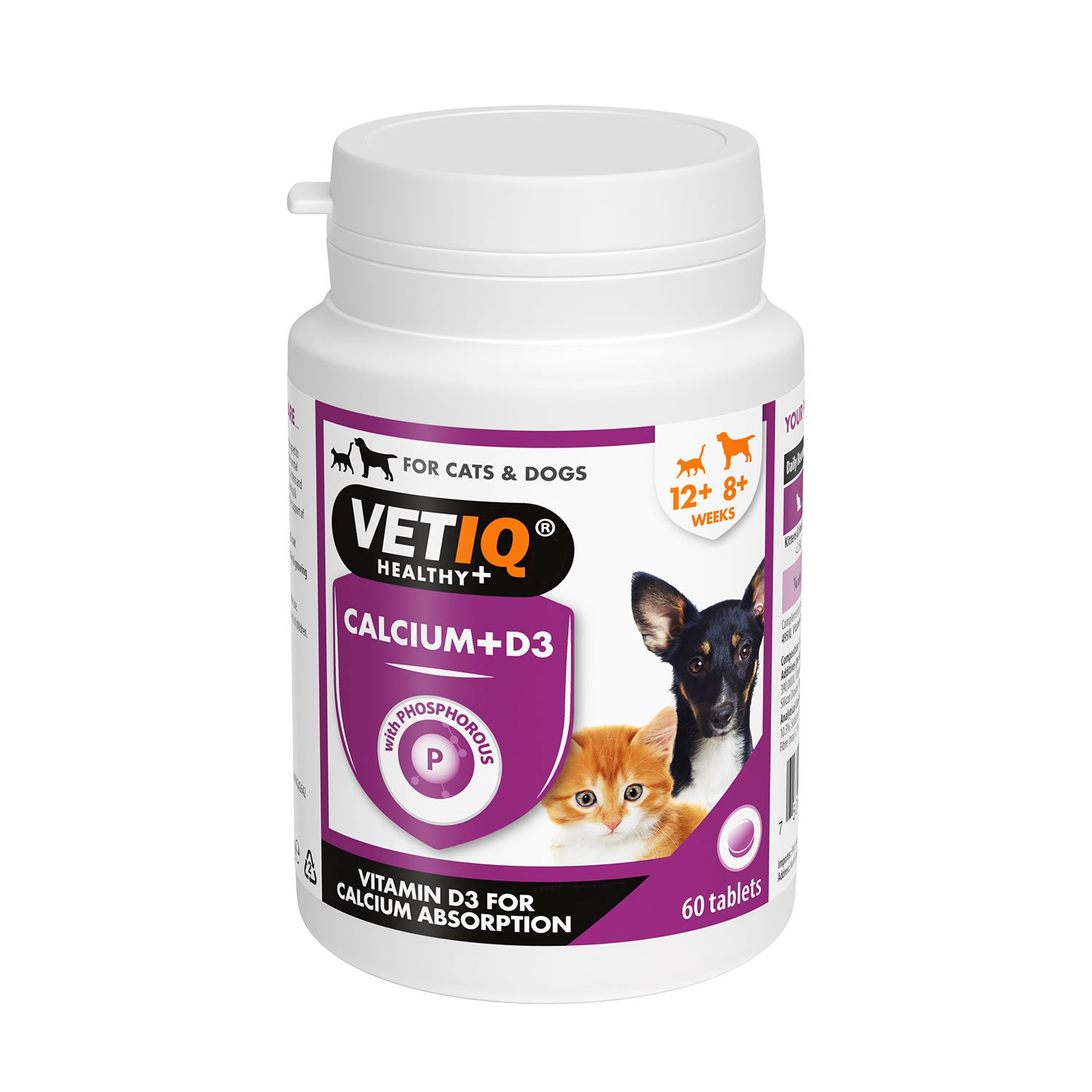 Vetiq Calcium+D3 For Cats & Dogs