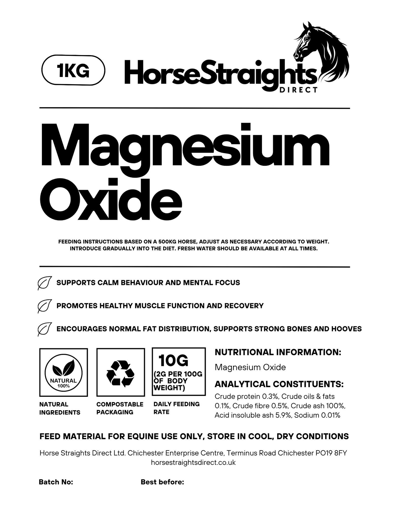 HSD Magnesium Oxide Powder