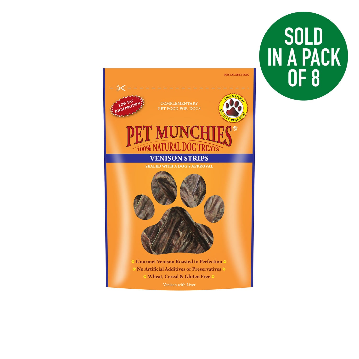 Pet Munchies Venison Strips