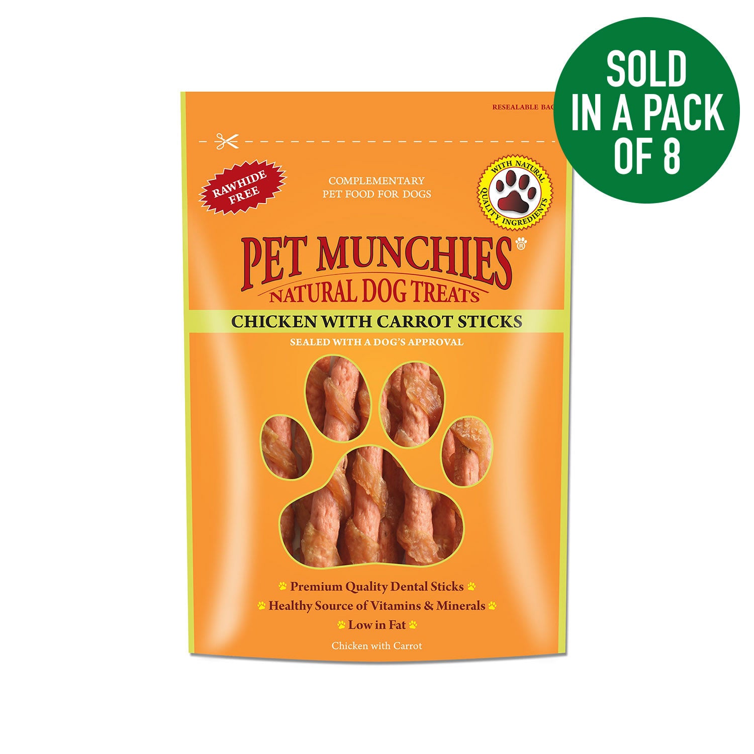 Pet Munchies Chicken With Carrot Sticks