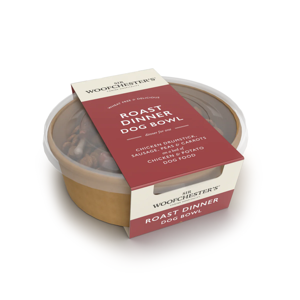 Sir Woofchesters Roast Dinner Dog Bowl