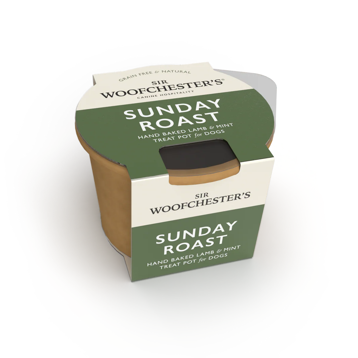 Sir Woofchesters Sunday Roast Dog Treat Pot