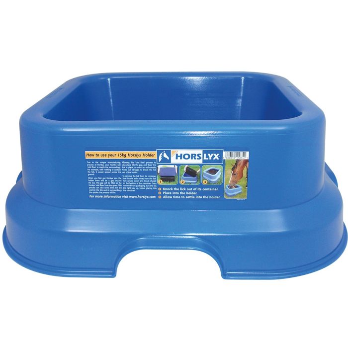 Horslyx 15kg Holder - Blue