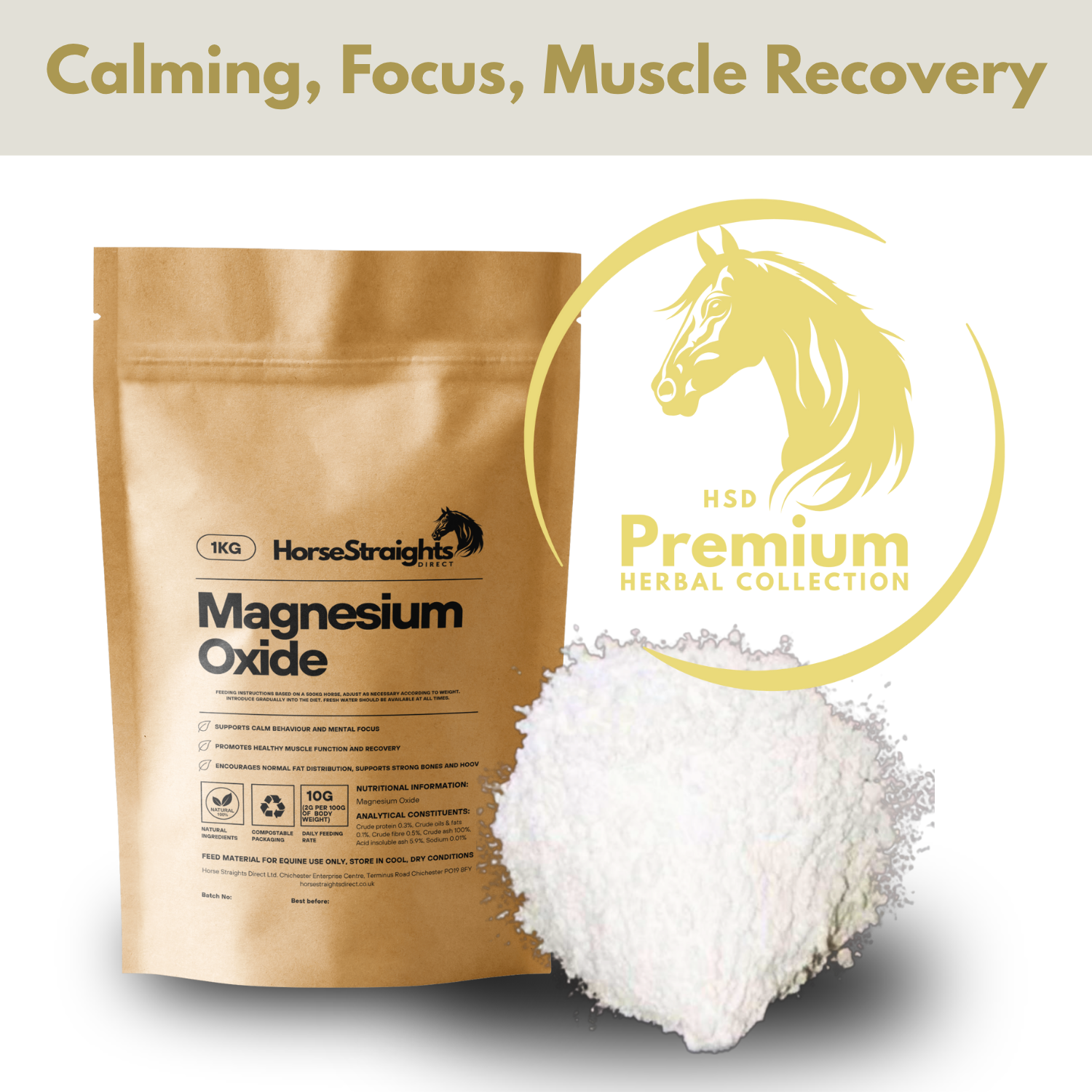 HSD Magnesium Oxide Powder