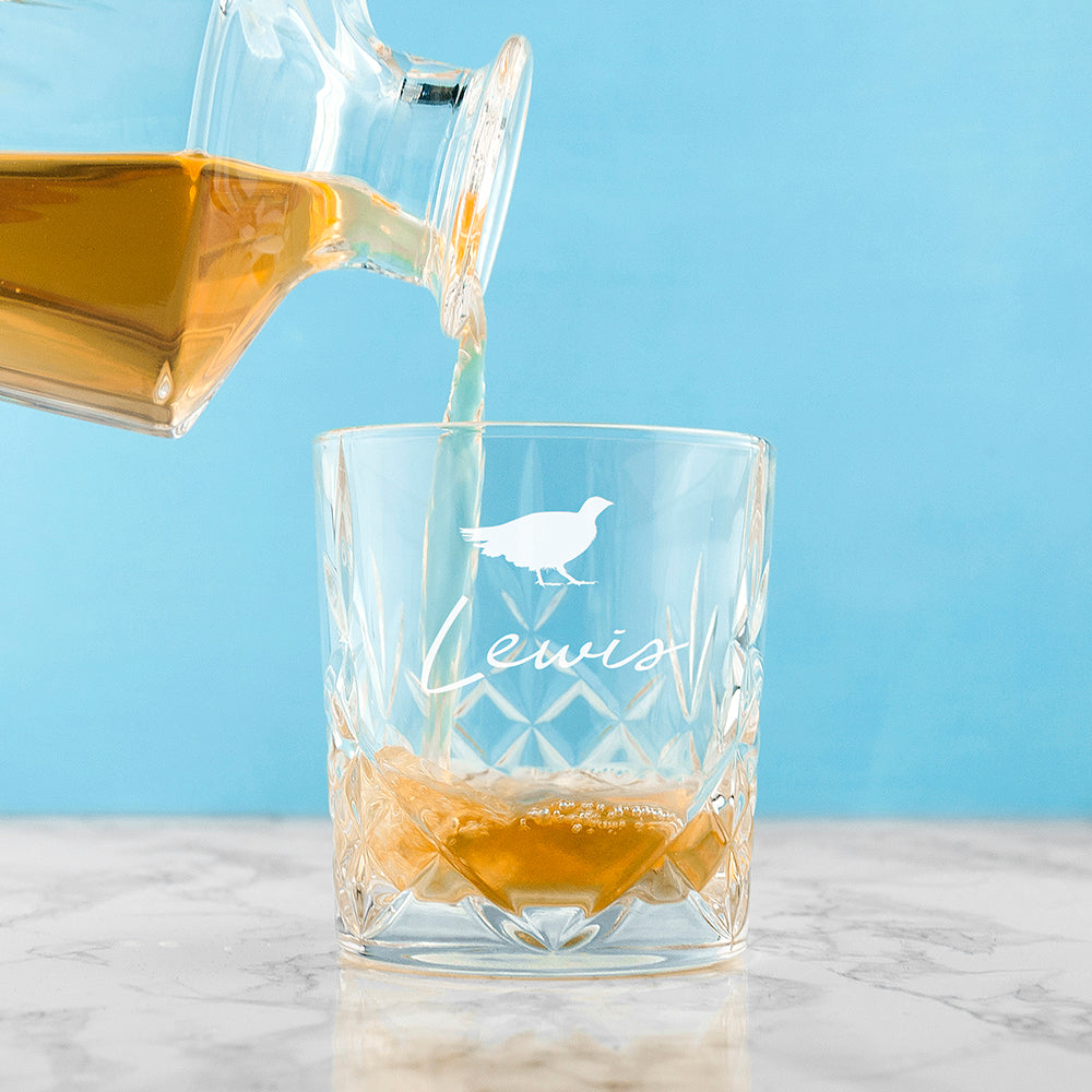 Personalised Crystal Whisky Tumbler