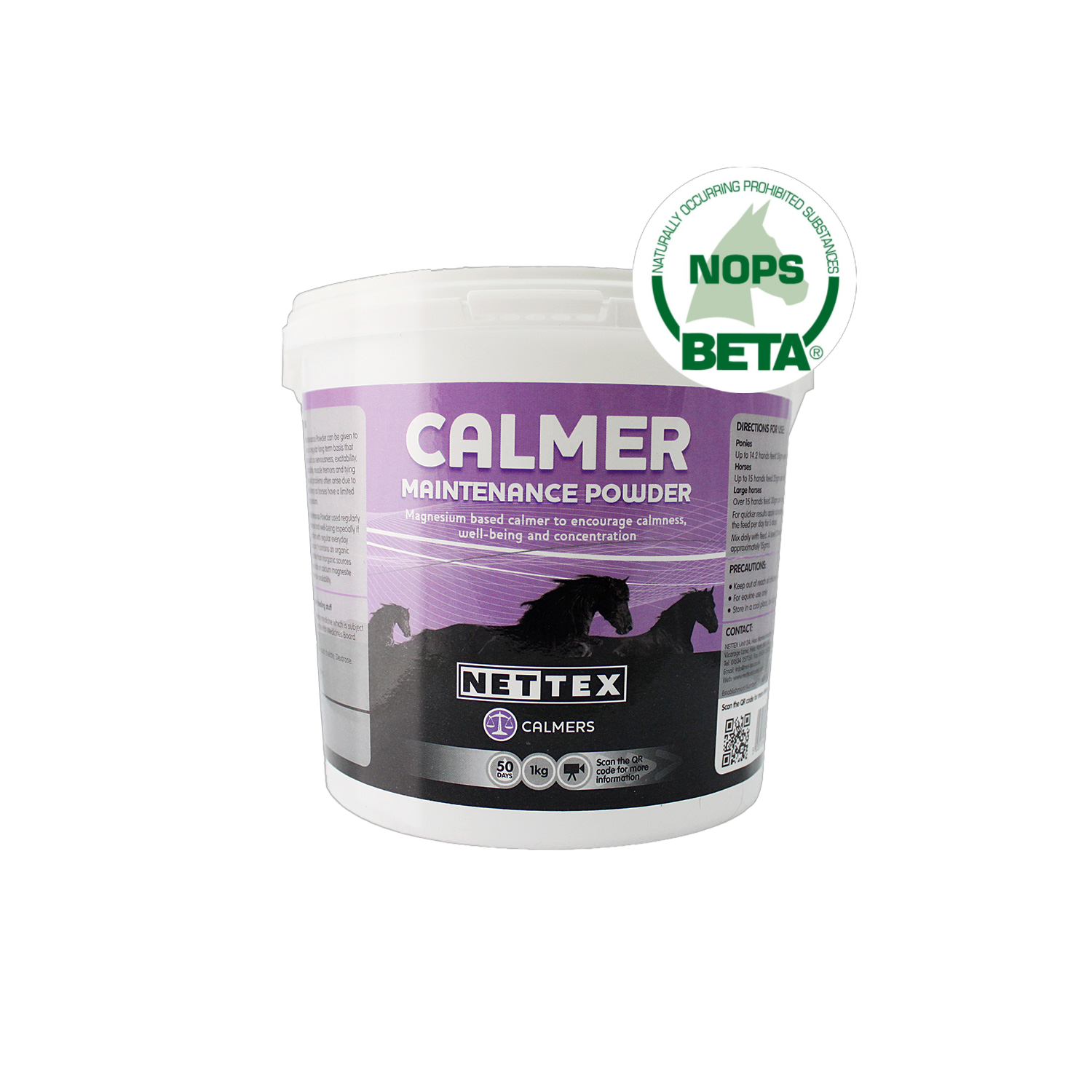 Nettex Equine Calmer Maintenance Powder