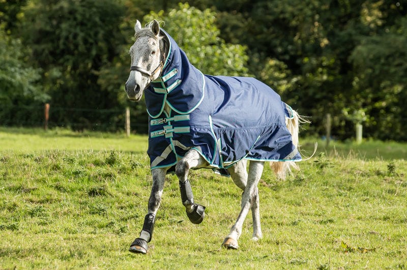 Swish 50G Detachable Neck Turnout Rug - Navy