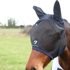 Hy Equestrian Mesh Half Mask with Ears