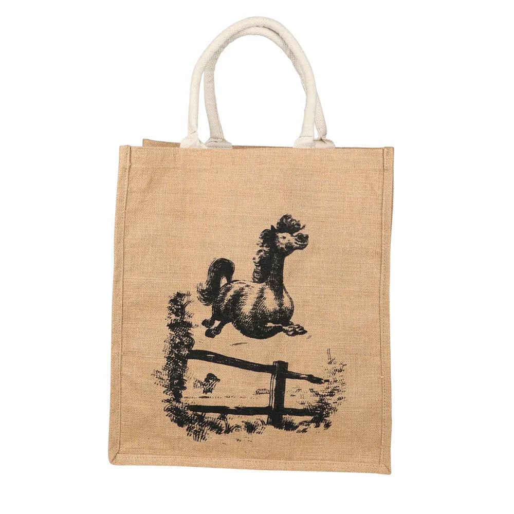 Thelwell Collection Square Hessian Bag Thelwell Favourites