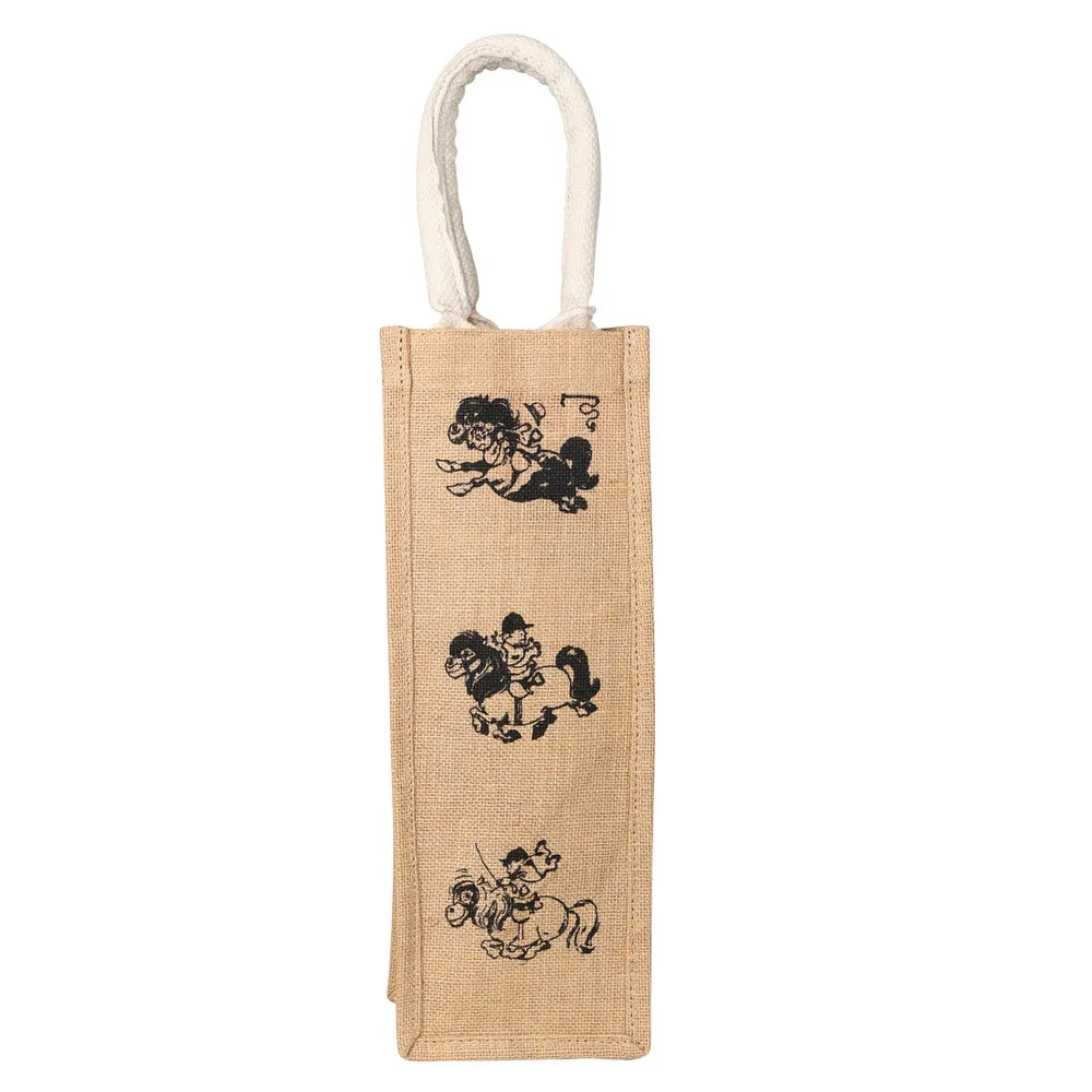 Thelwell Collection Hessian Bottle Bag Thelwell Favourites