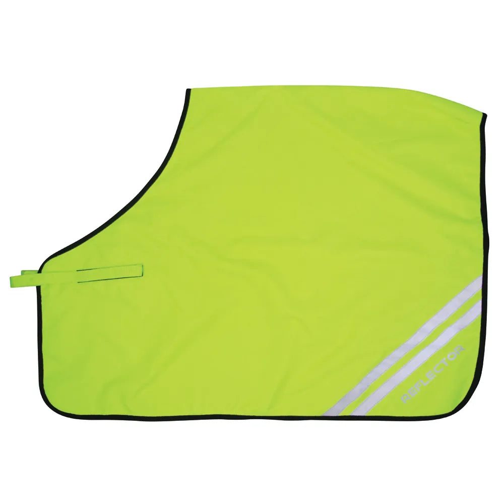Reflector Quarter Mesh Exercise Sheet by Hy Equestrian