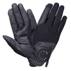 Coldstream Blakelaw Diamante Riding Gloves Black