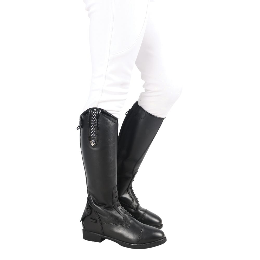 Hy Equestrian Arnara Riding Boot - Black - Child 3