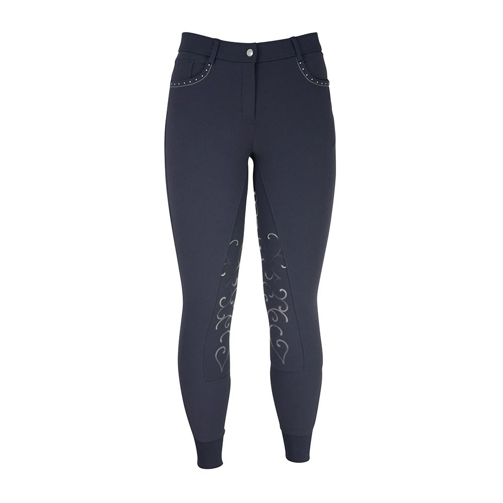 Hy Equestrian Chester Ladies Breeches - Navy - 30"