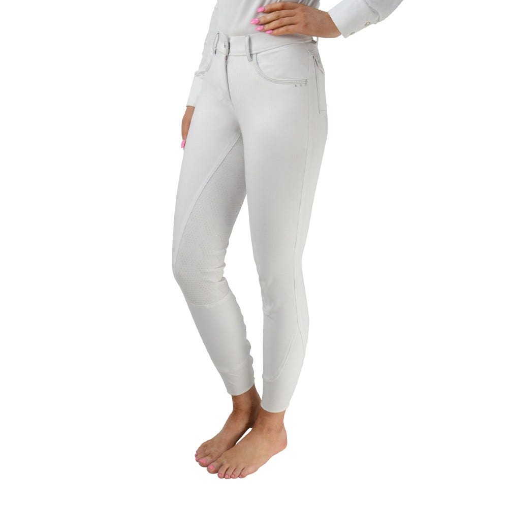 Hy Equestrian Highgrove Ladies Breeches - White - 28"