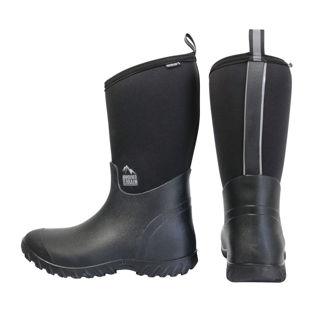 Hy Equestrian Mud Boots - Black - 38