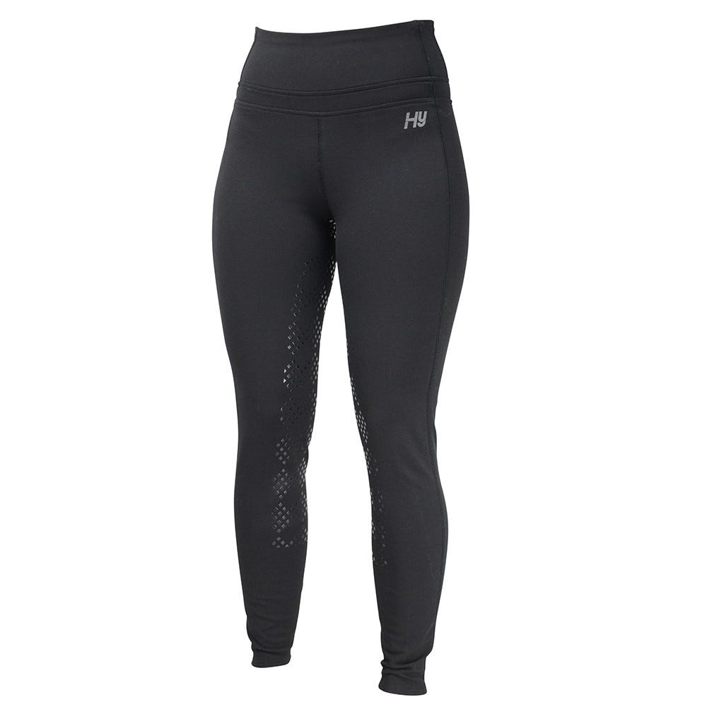 Hy Equestrian Power Ladies Riding Skins - Black - 26"