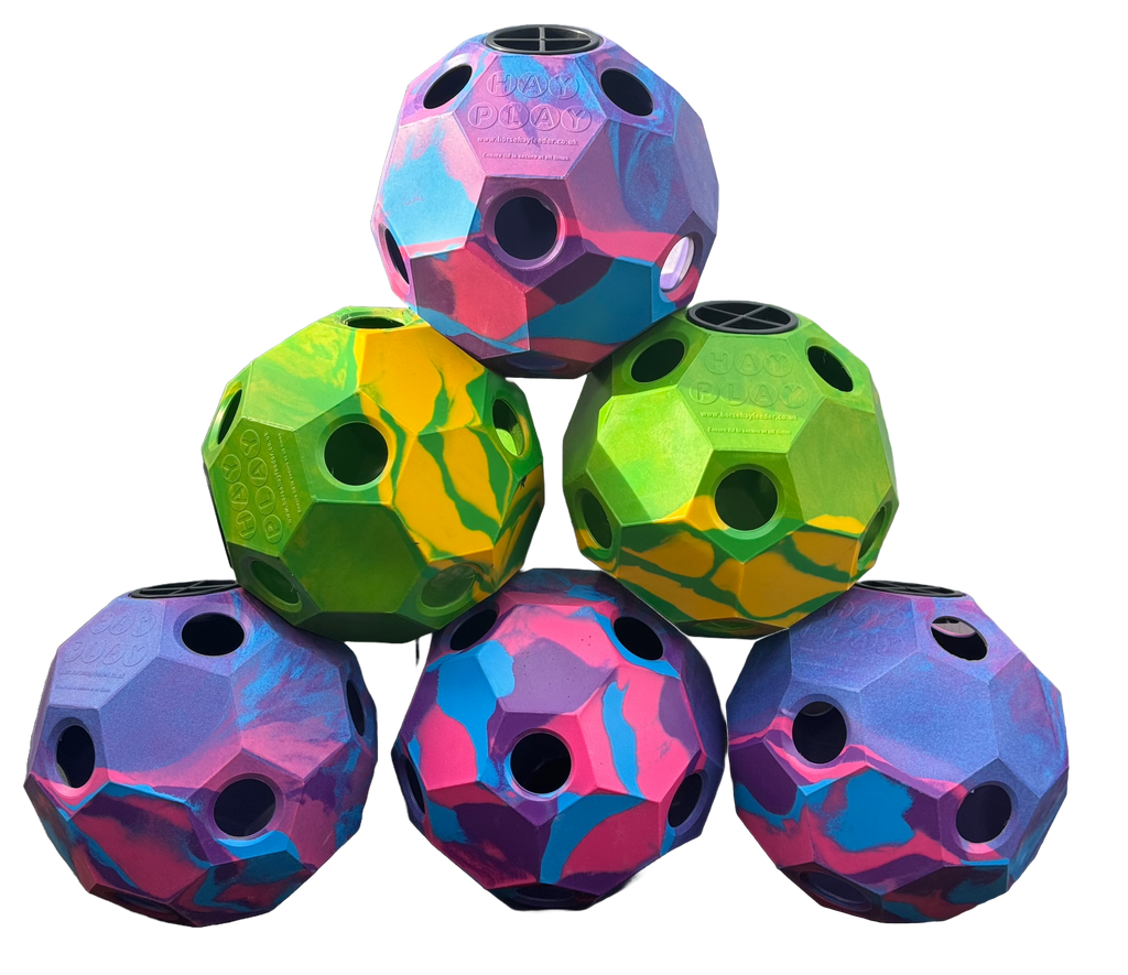 Parallax Colour Merge Hay Play - Pink/Purple/Blue