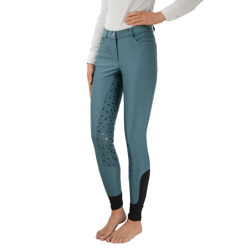 Hy Equestrian Merlewood Ladies Breeches - Marine Green - 30"