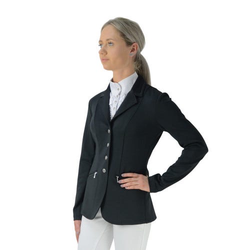 Hy Equestrian Invictus Pro Competition Jacket - Black - Small