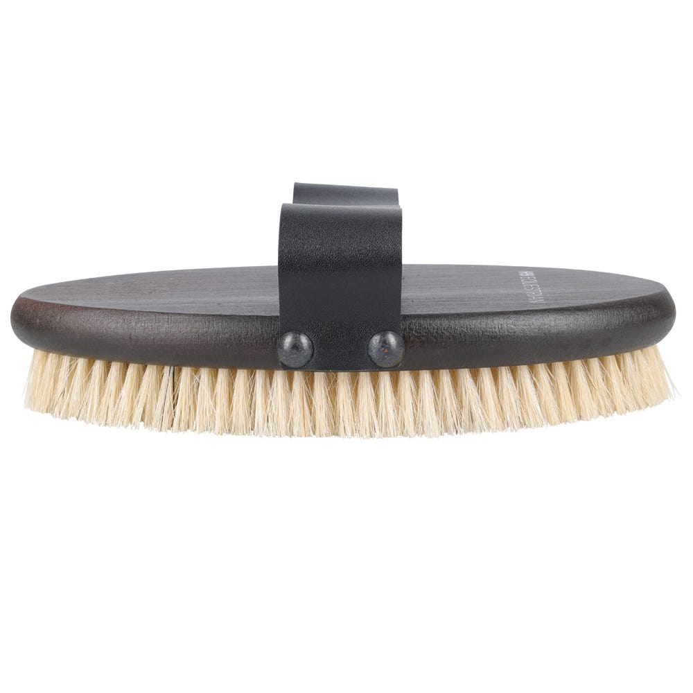 Hy Equestrian Deluxe Body Brush with Pig Bristles