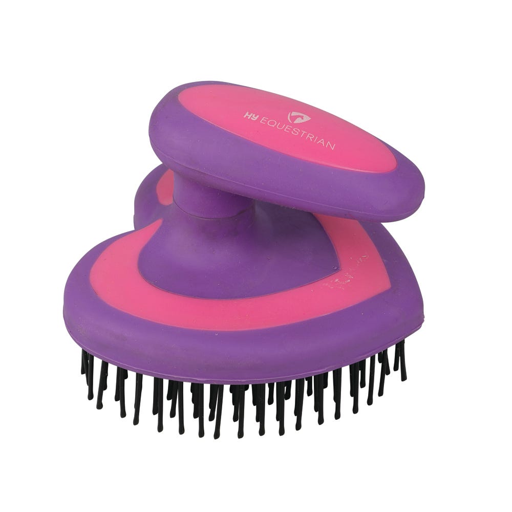 Hy Equestrian Heart Mane Brush