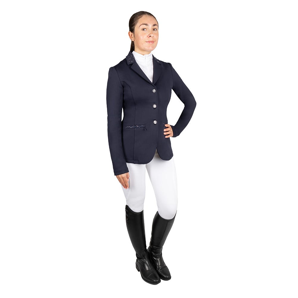 Hy Equestrian Roka Regal Show Jacket - Navy - Small