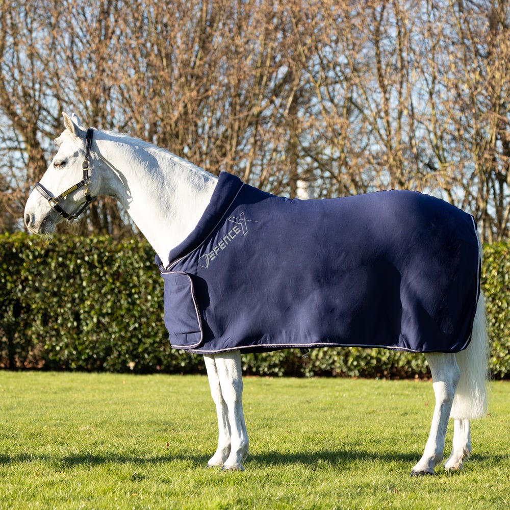 DefenceX Shield Royal Elite Fleece Rug - Navy - 6'3"