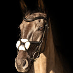 ProPresicce Pelle Grackle Leather Bridle by Hy Equestrian