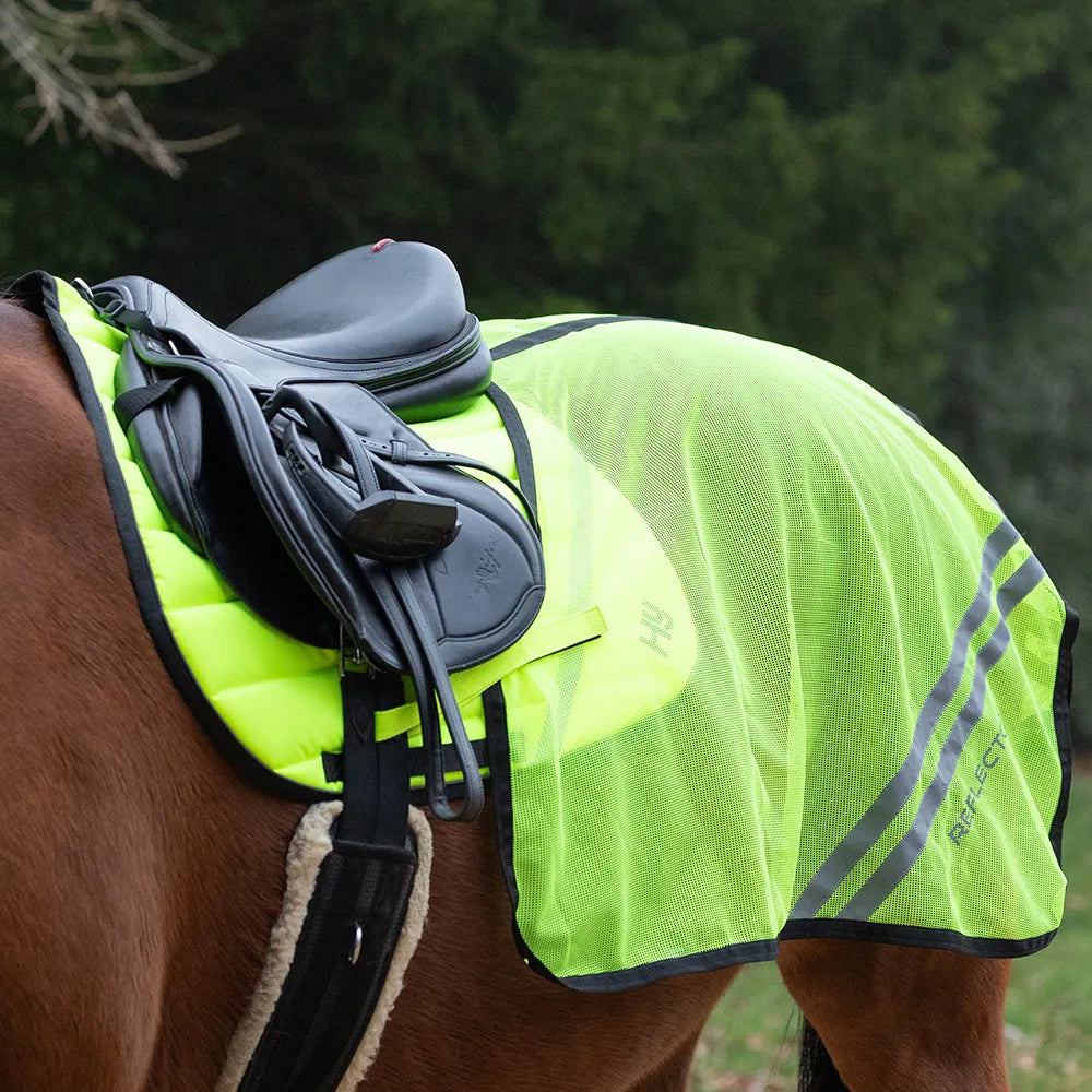 Reflector Summer Mesh Quarter Sheet by Hy Equestrian