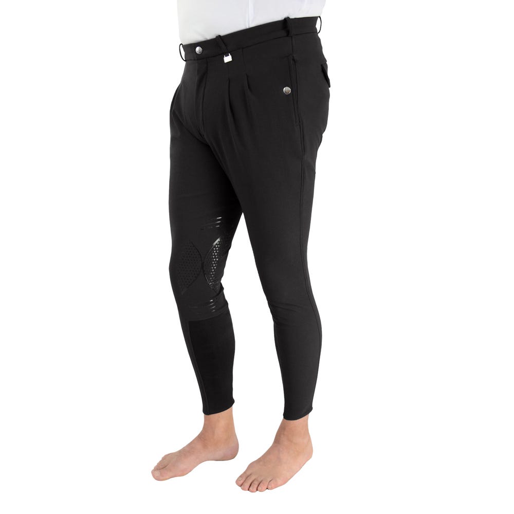 Hy Equestrian Harrogate Men's Breeches - Black - 36"