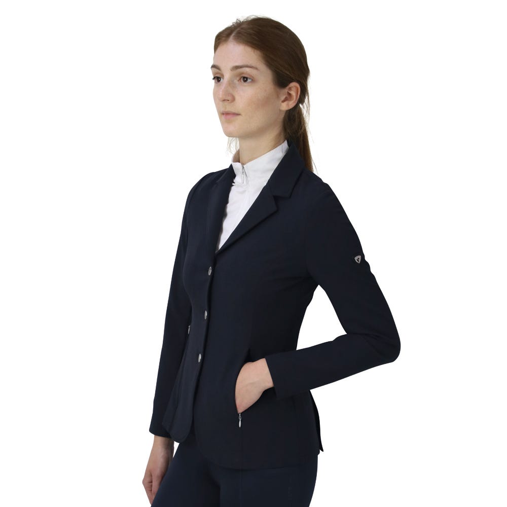 Hy Equestrian Silvia Show Jacket - Navy - Small