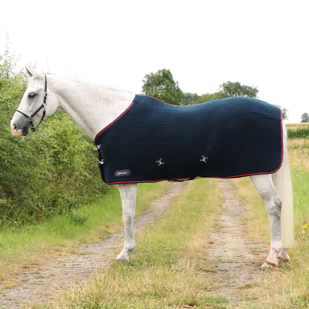 DefenceX System Cool Control Rug - Navy/Red - 4'6"