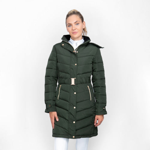 Coldstream Branxton Long Quilted Coat - Classic Insulated Longline Quilted Outerwear