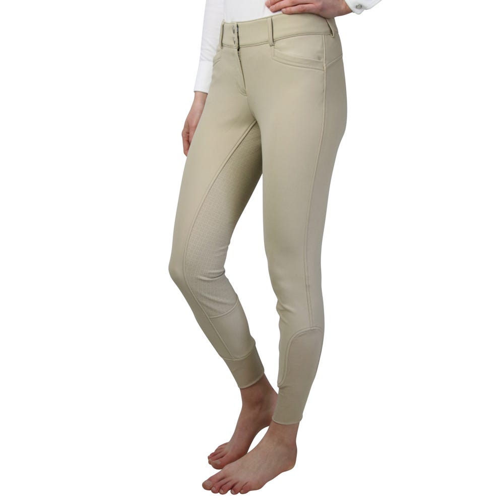 Hy Equestrian Arctic Polar Softshell Breeches - Beige - 30"