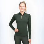Coldstream Ednam Base Layer - Fern Green