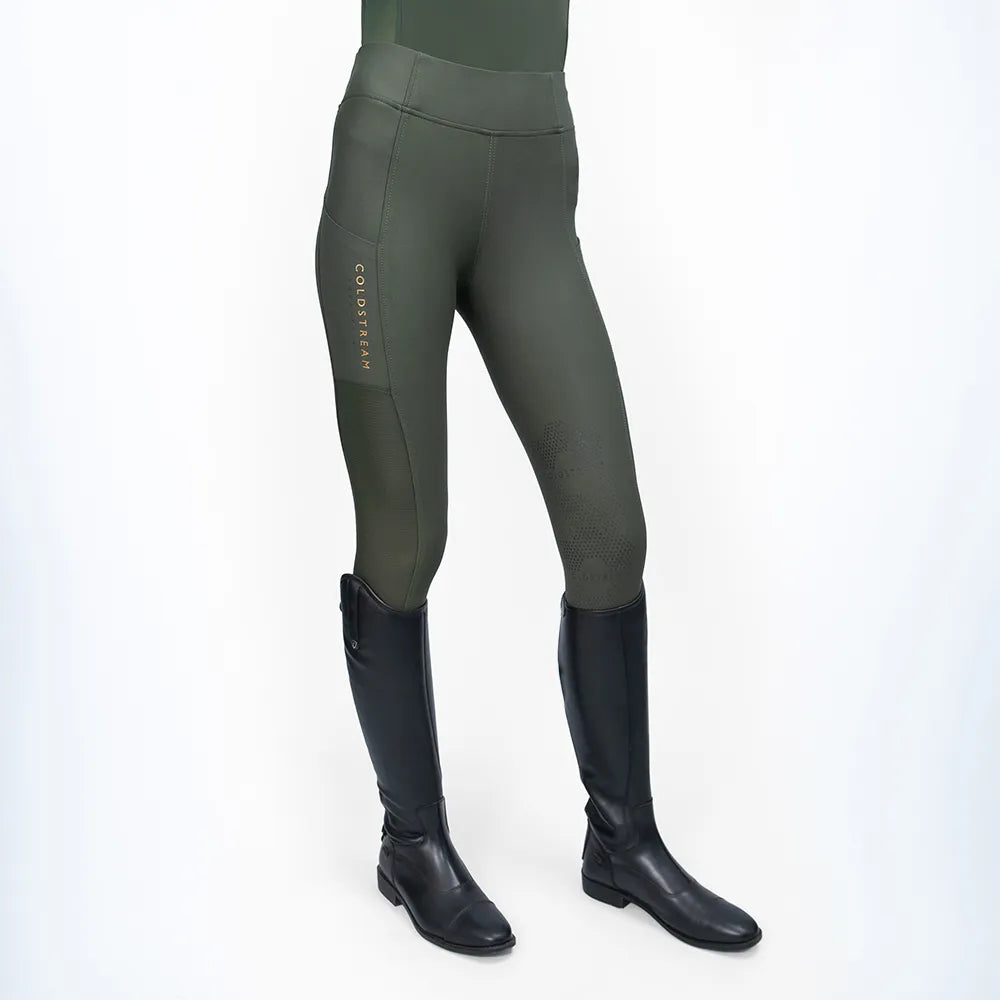 Coldstream Ednam Riding Tights - Fern Green