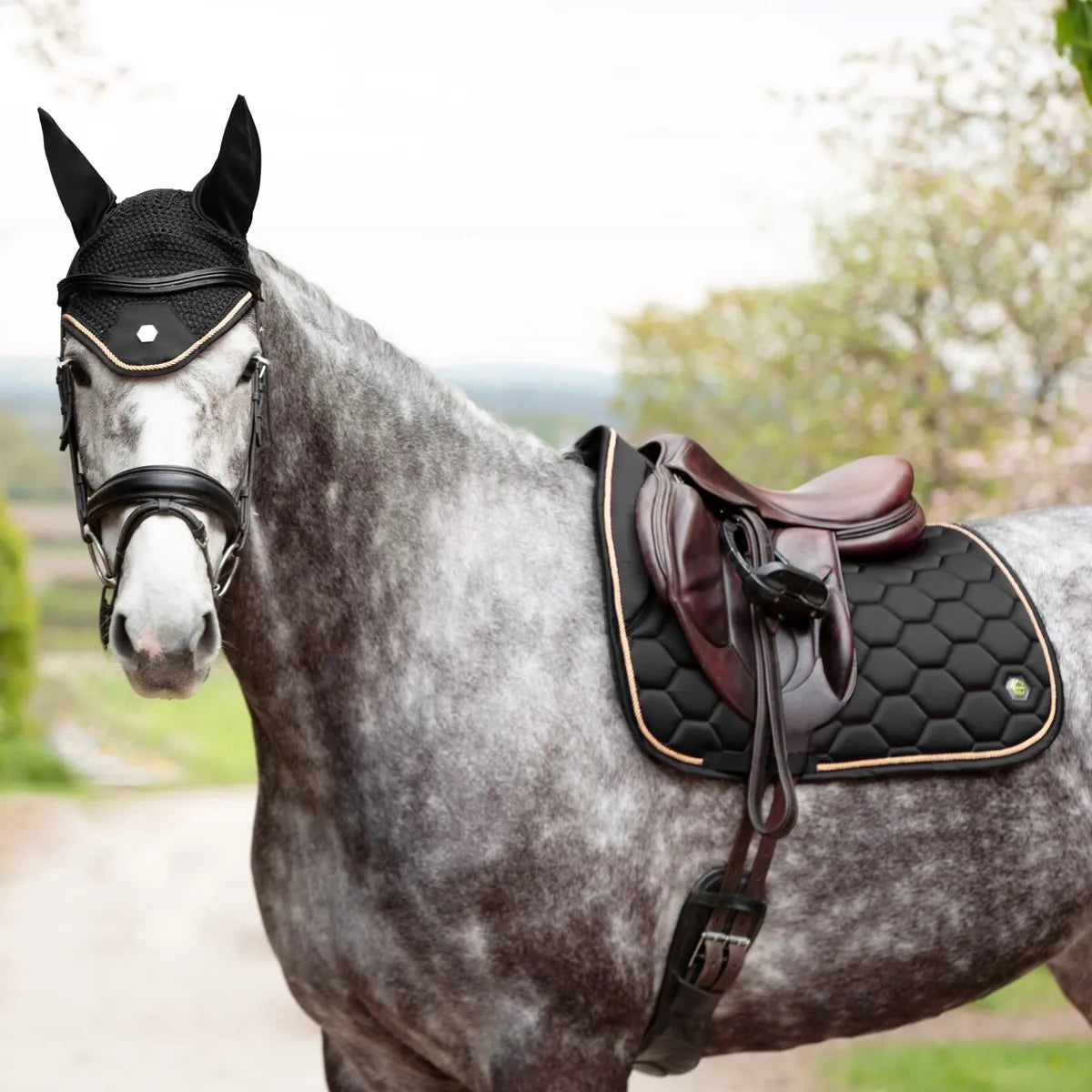 Coldstream Marygold Fly Veil for Horses