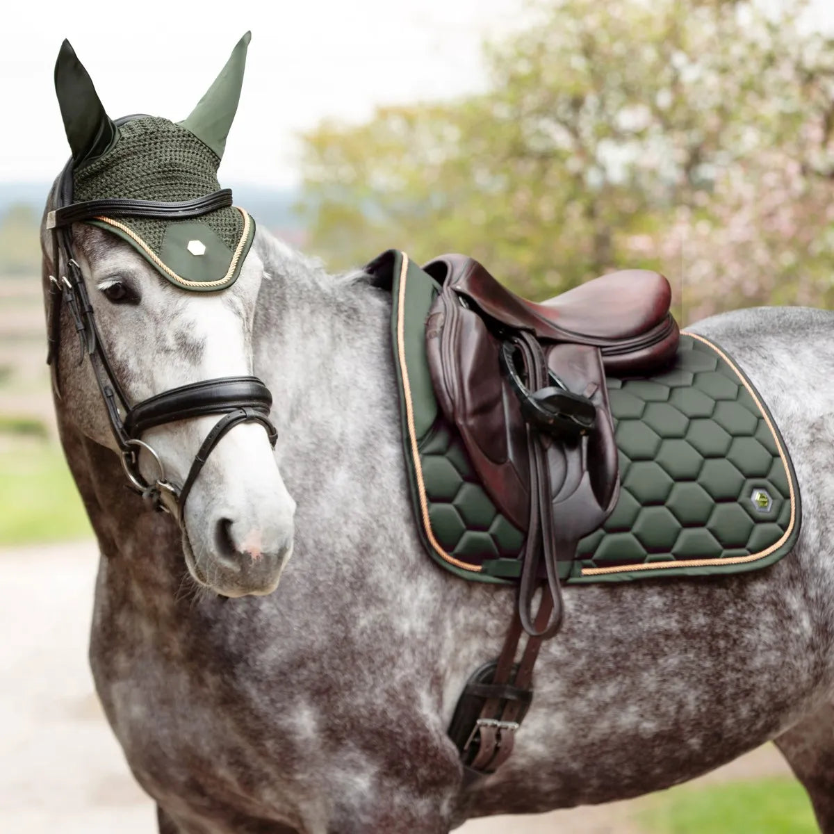 Coldstream Marygold Fly Veil for Horses