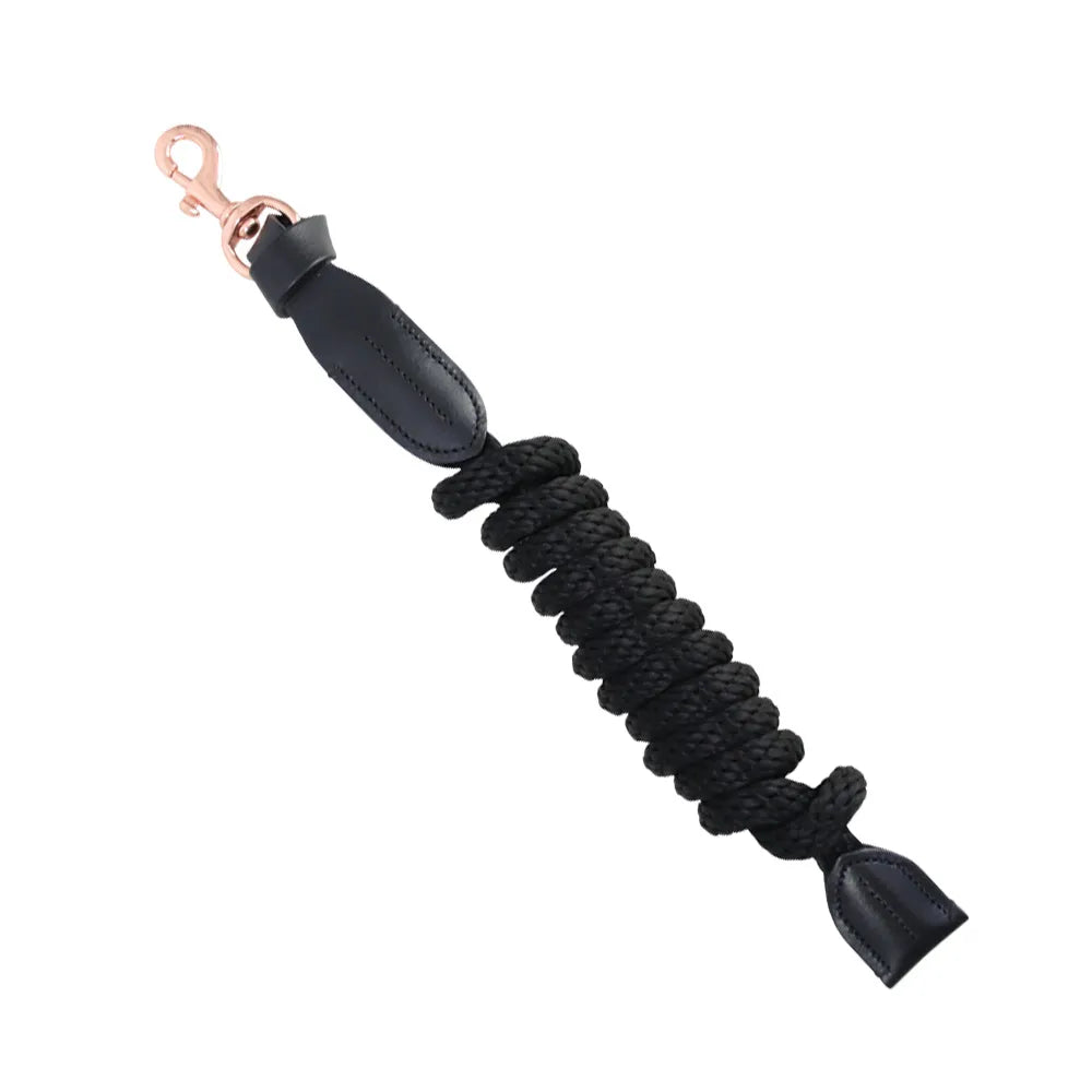 Hy Equestrian Rosciano Rose Gold Lead Rope
