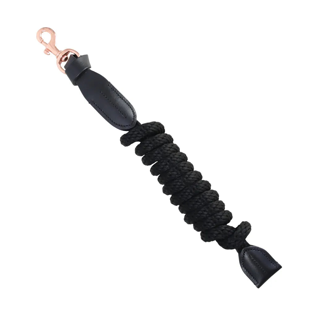 Hy Equestrian Rosciano Rose Gold Lead Rope