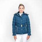 Coldstream Cornhill Quilted Coat Cool Slate Blue