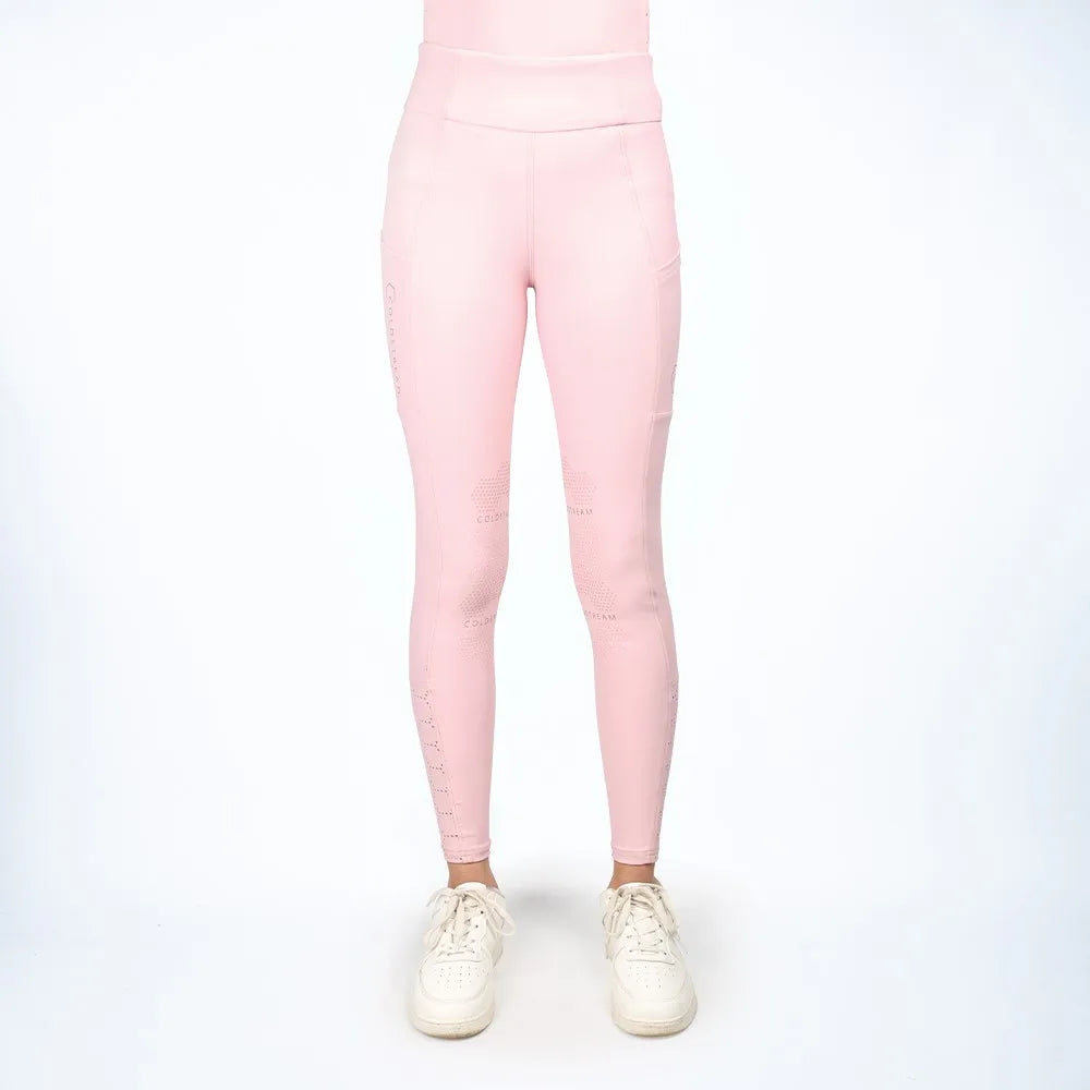 Coldstream Cranshaws Riding Tights Blush Pink